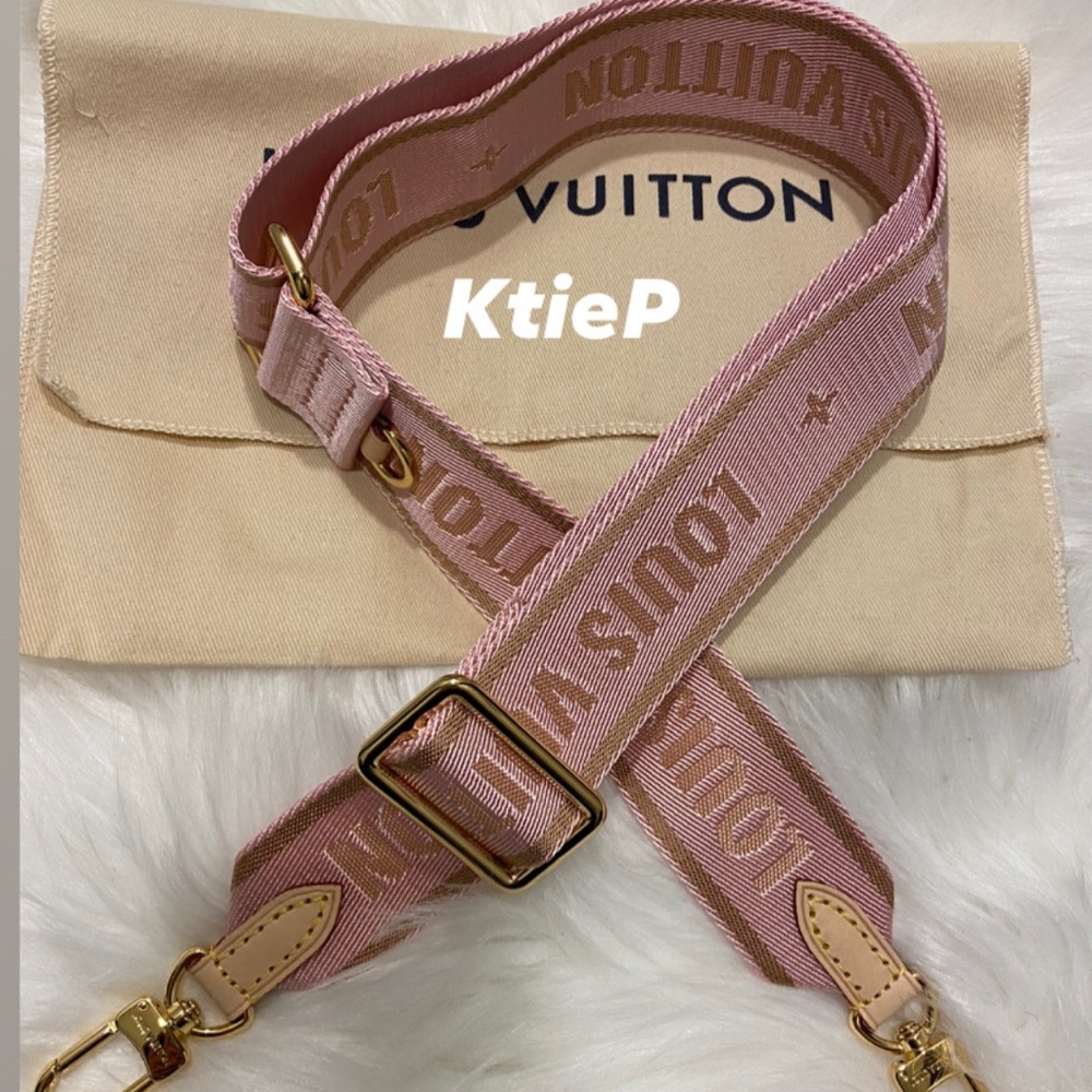 Louis Vuitton Pink Strap